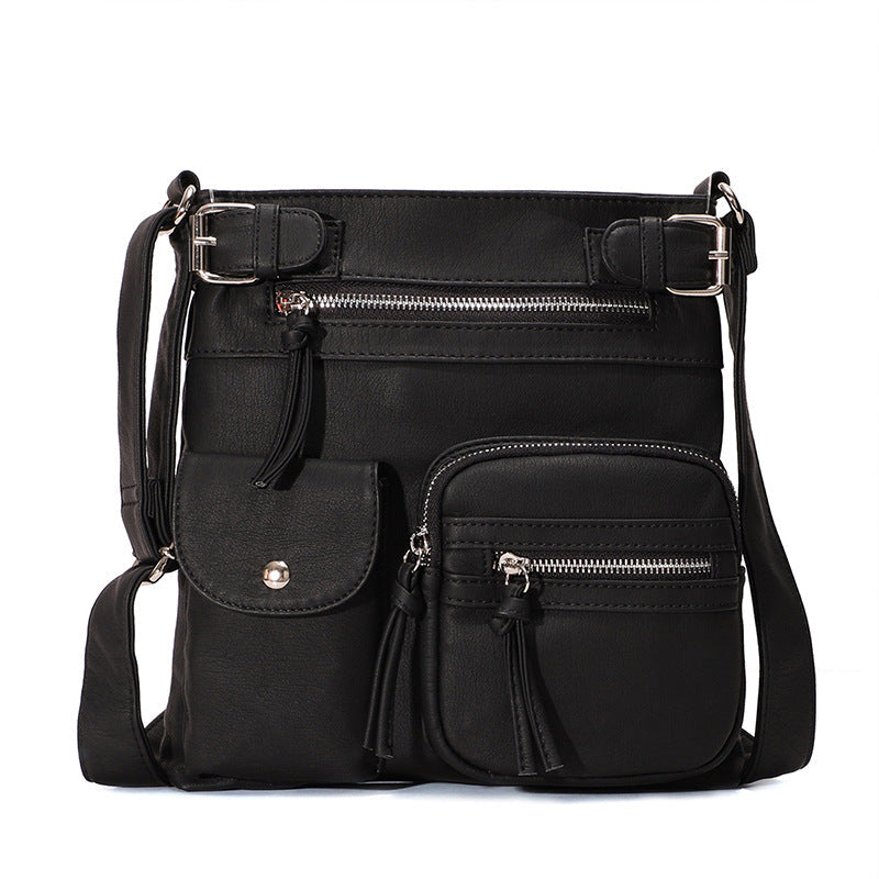 Multifunctional Stylish Anti-Theft Bag - SafeStyle-Black-The Livary