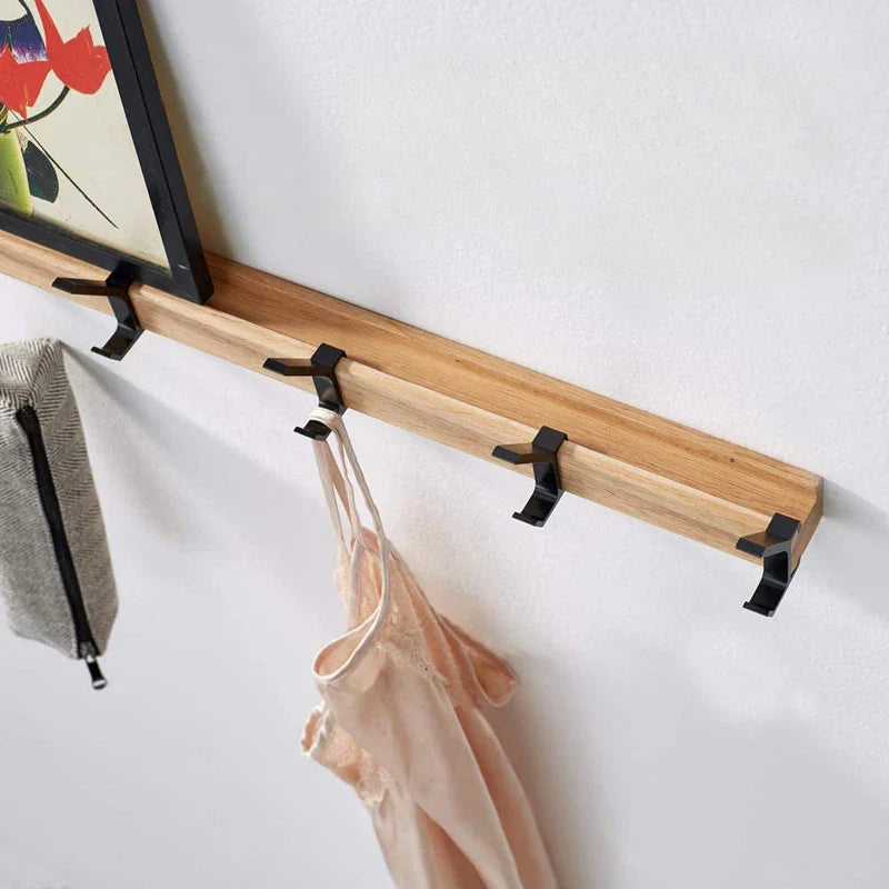 Wall Coat Rack with Movable Hooks – Nordhook-The Livary