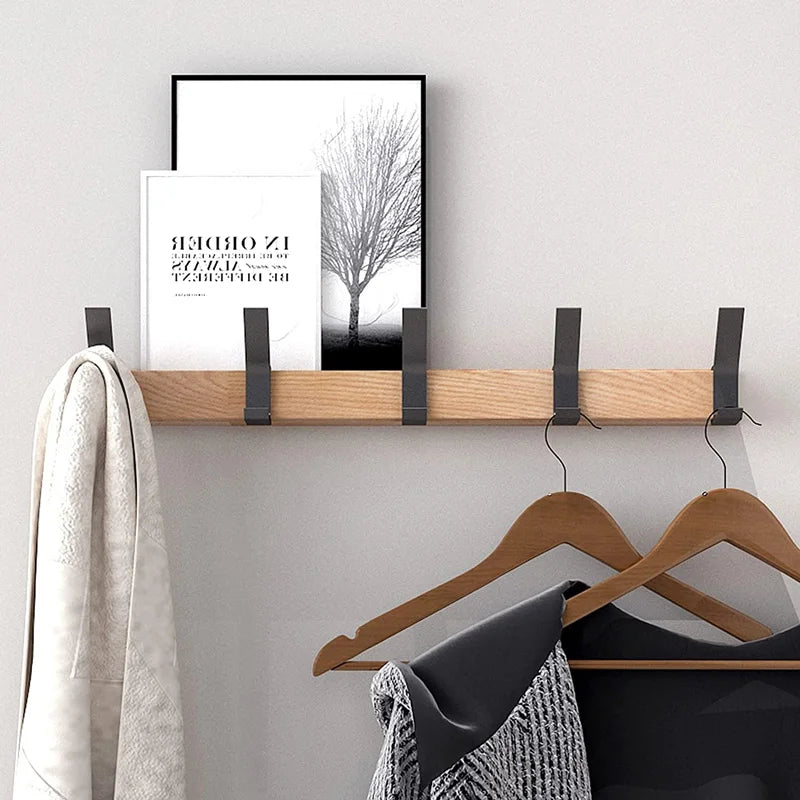 Wall Coat Rack with Movable Hooks – Nordhook-The Livary