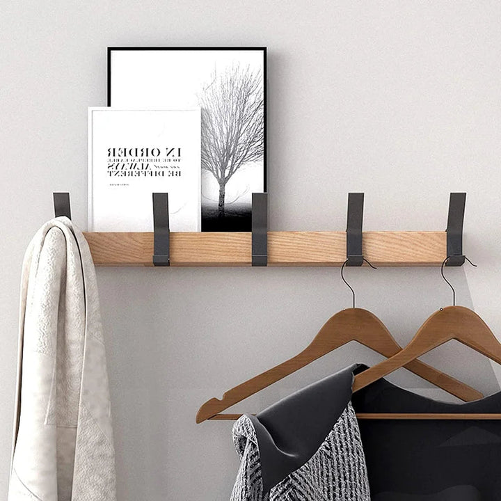 Wall Coat Rack with Movable Hooks – Nordhook-The Livary