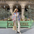 Stylish Spring Jacket - Celeste-Multicoloured-S-The Livary