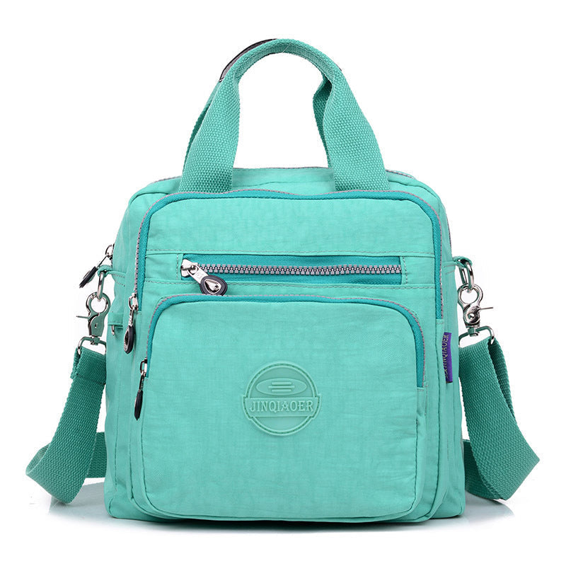 3-in-1 Waterproof Multifunctional Trendy Shoulder Bag - FlexiBag-Emerald-The Livary