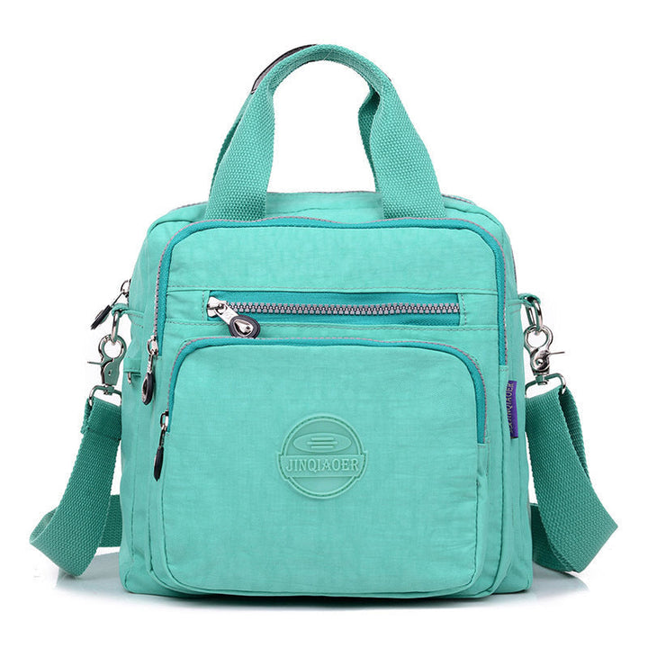 3-in-1 Waterproof Multifunctional Trendy Shoulder Bag - FlexiBag-Emerald-The Livary