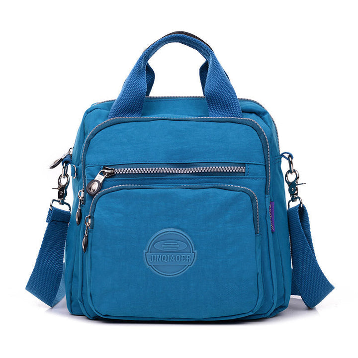 3-in-1 Waterproof Multifunctional Trendy Shoulder Bag - FlexiBag-Marine blue-The Livary