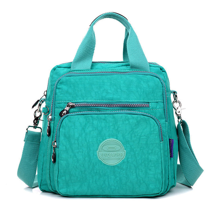 3-in-1 Waterproof Multifunctional Trendy Shoulder Bag - FlexiBag-Blue Green-The Livary