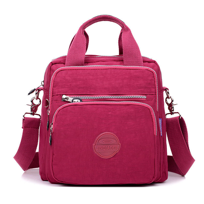 3-in-1 Waterproof Multifunctional Trendy Shoulder Bag - FlexiBag-Purple-The Livary