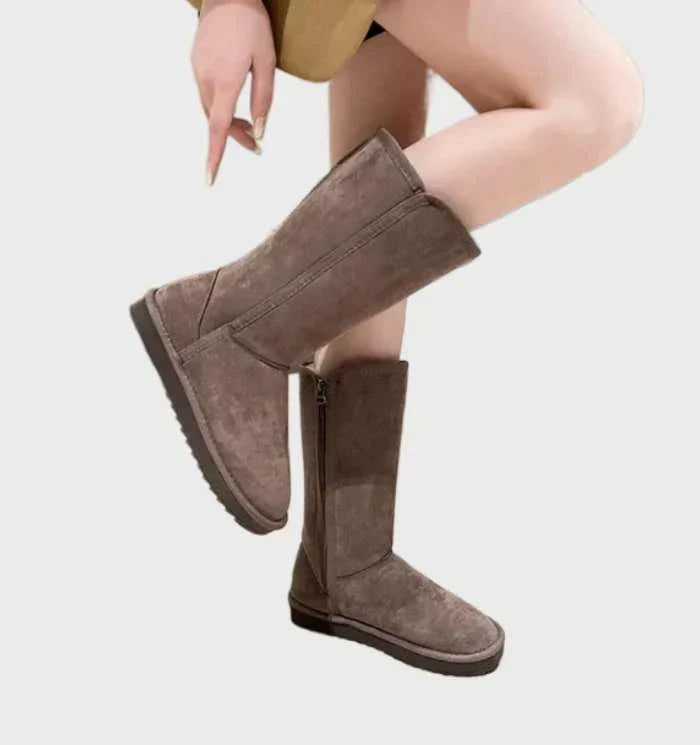 Sweden Sheepskin Ladies Boots - Sofia-Black-2.5-The Livary