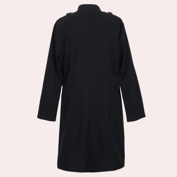 Classic Mid-length Women's Coat - Elise-Green-XS-The Livary