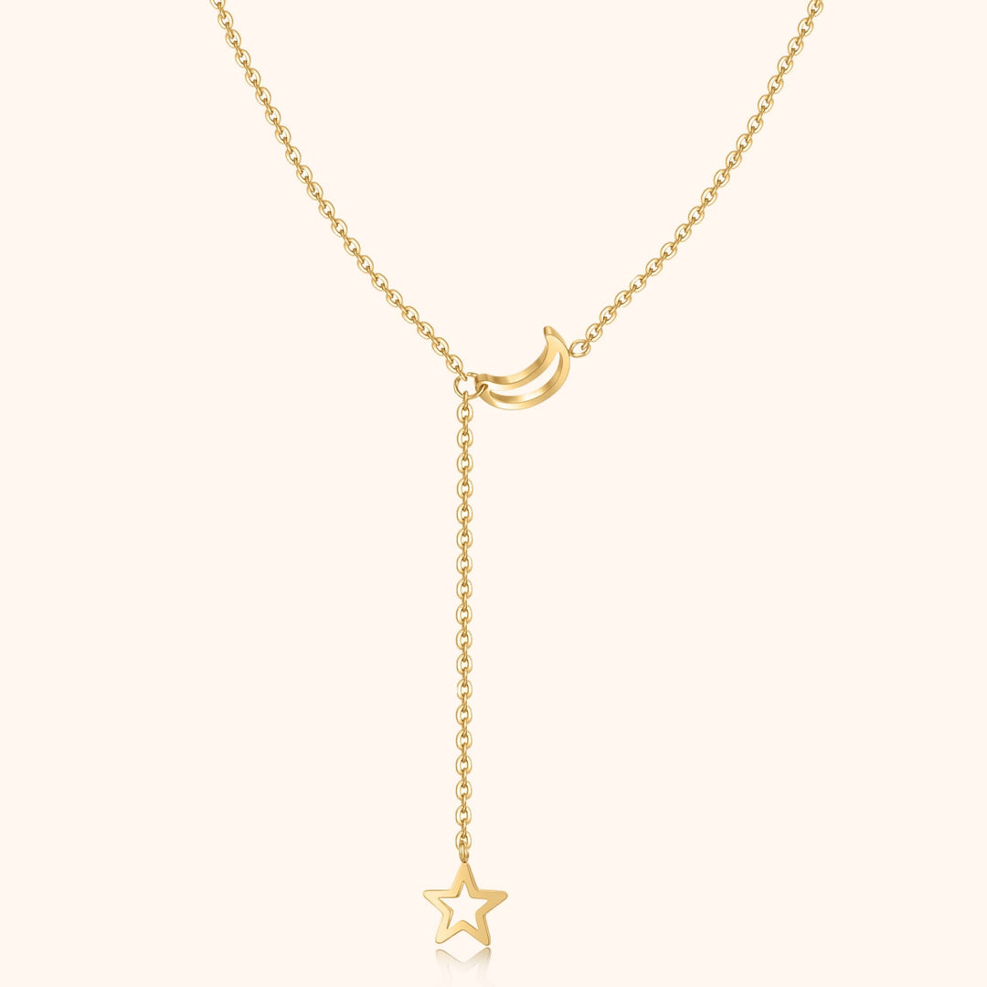 Star Light Necklace - Nova-Gold-The Livary