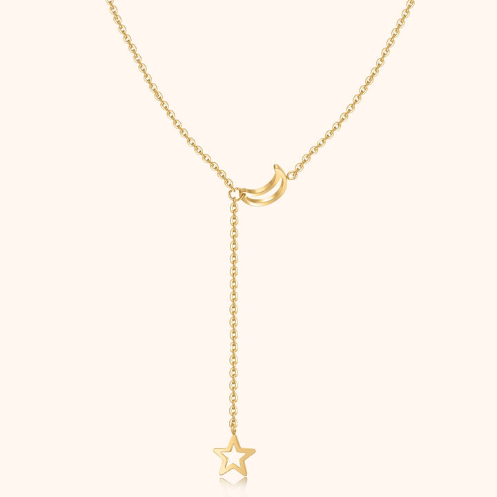 Star Light Necklace - Nova-Gold-The Livary
