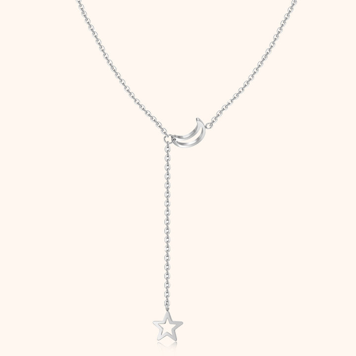 Star Light Necklace - Nova-Silver-The Livary