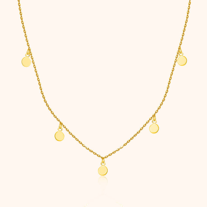 Necklace Small Circles - Aylin-Gold-The Livary