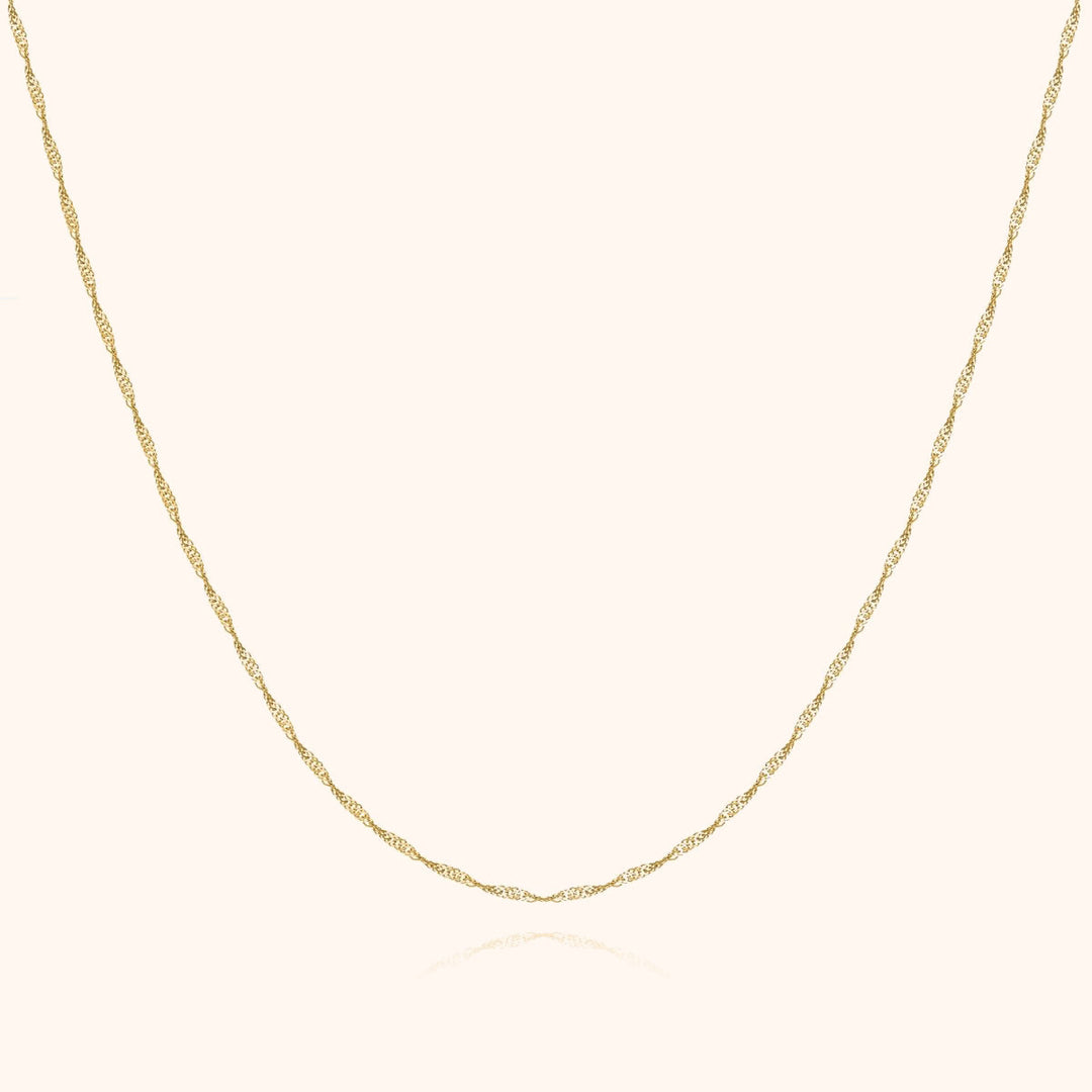 Hanging Necklace - Aurélie-Gold-The Livary
