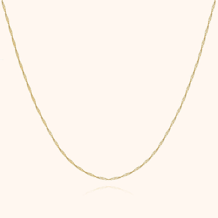 Hanging Necklace - Aurélie-Gold-The Livary