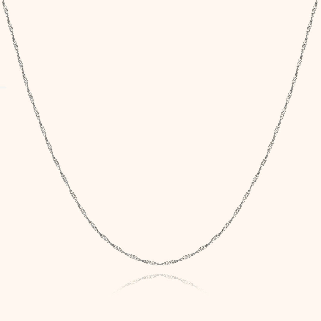 Hanging Necklace - Aurélie-Silver-The Livary