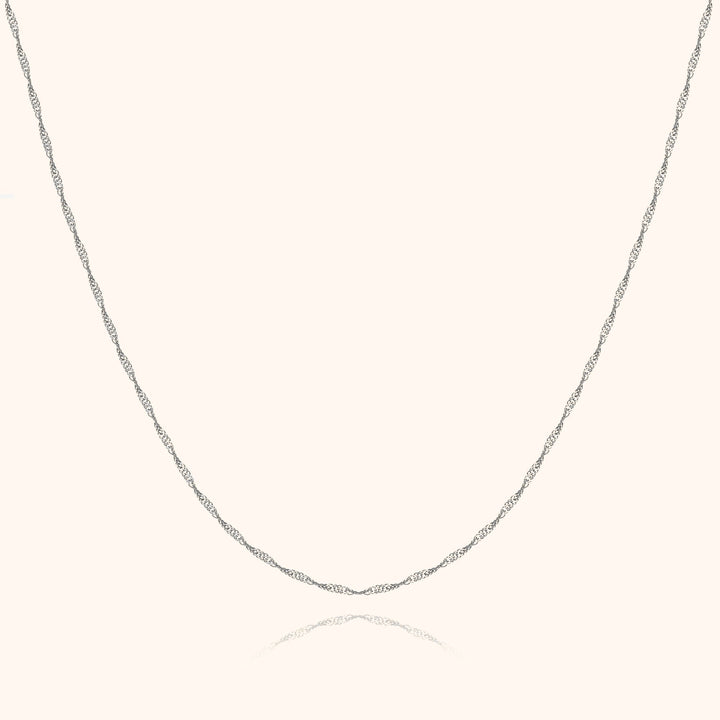 Hanging Necklace - Aurélie-Silver-The Livary