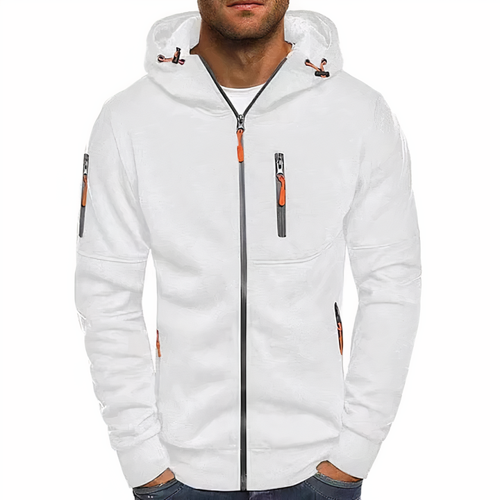 Fashionable zip-up hoodie - Markus