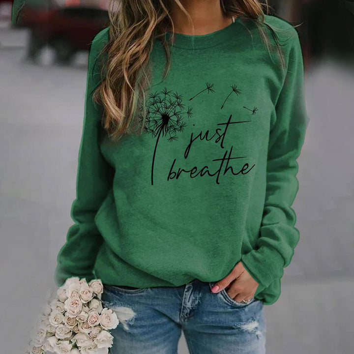 Stylish Sweatshirt for Women - Elodie-Green-S-The Livary