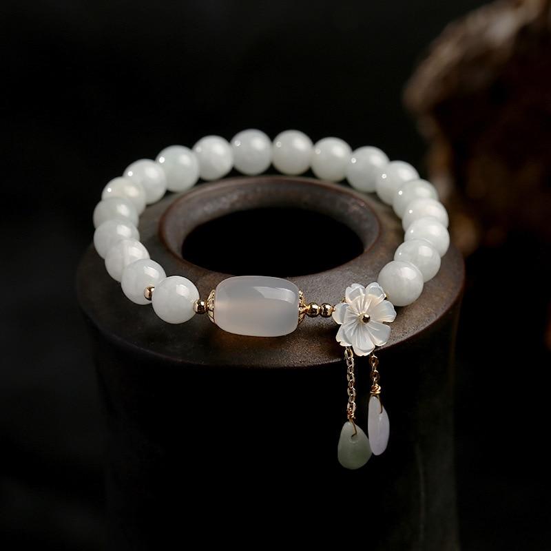 Serenity Jade Bracelet - Ayana-The Livary