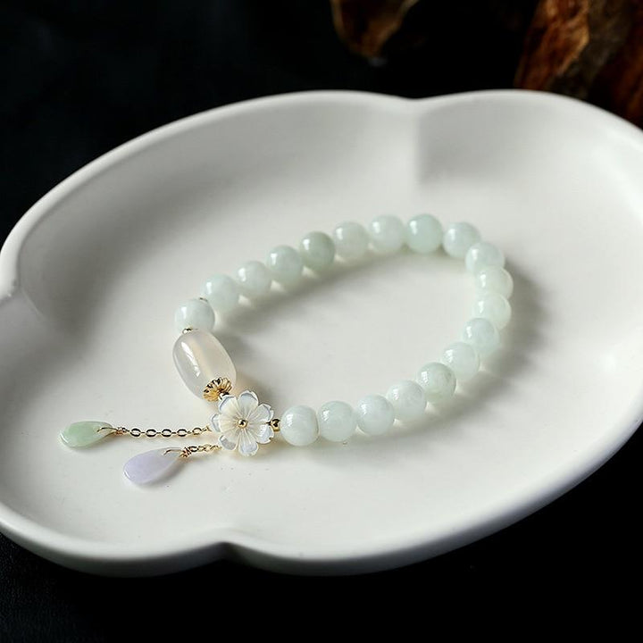 Serenity Jade Bracelet - Ayana-The Livary