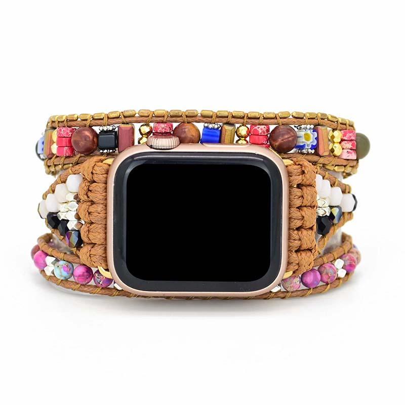 Gemstone Apple Watch Band - Nova-S (5.51-6.30 inches)-The Livary