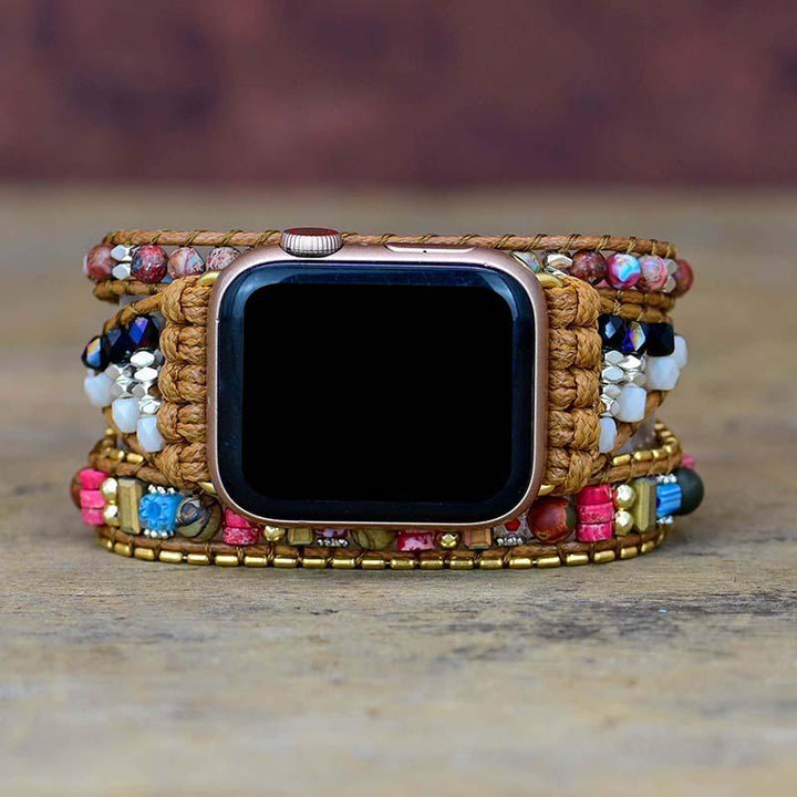 Gemstone Apple Watch Band - Nova-S (5.51-6.30 inches)-The Livary