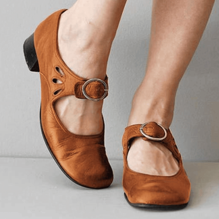Unique and Comfortable Ladies Leather Sandals – Marisa-Brown-3-The Livary