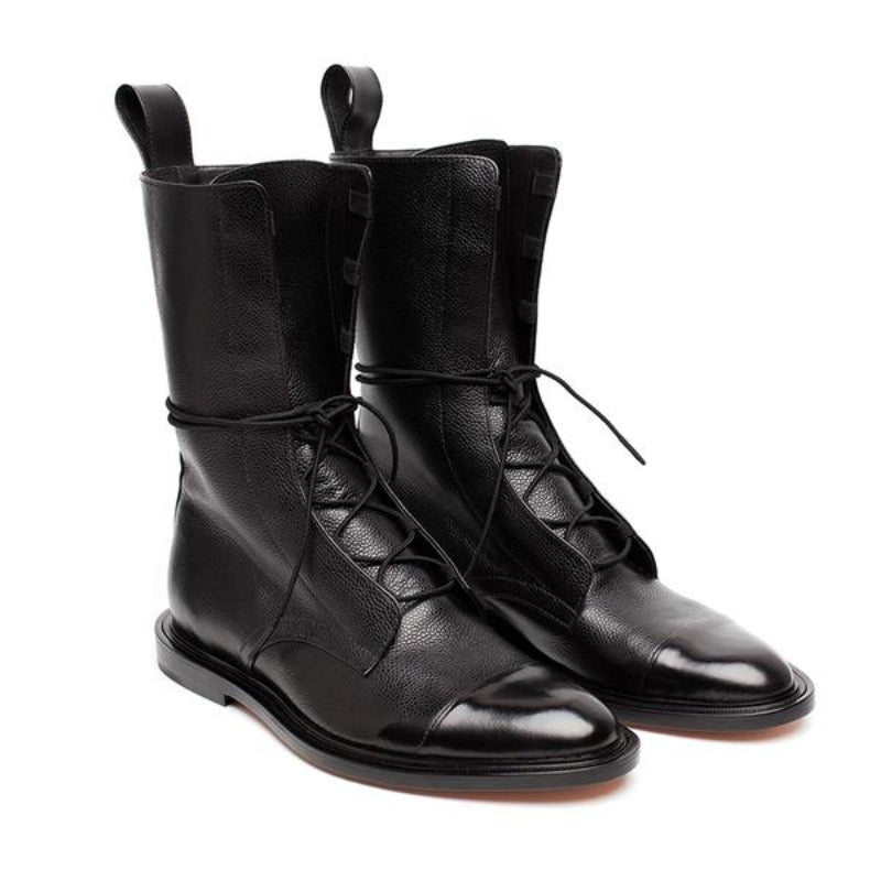 Stylish Ladies Ankle Boots - Vivienne-Black-2.5-The Livary