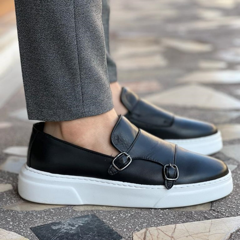 Leather Slip-On Loafers - Lorenzo