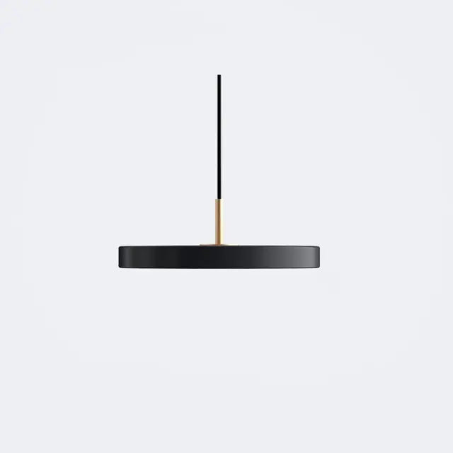 Scandinavian Hanging Lamp with Minimalist Design - Lyssa-White-23cm-White Light-The Livary