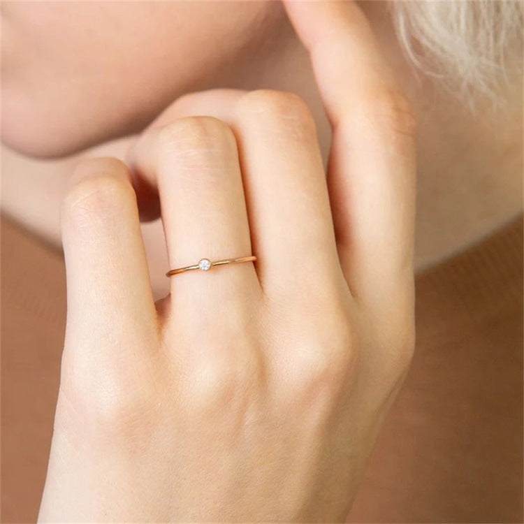 Birthstone Ring - Celestia-1.93 in-January - Red-The Livary