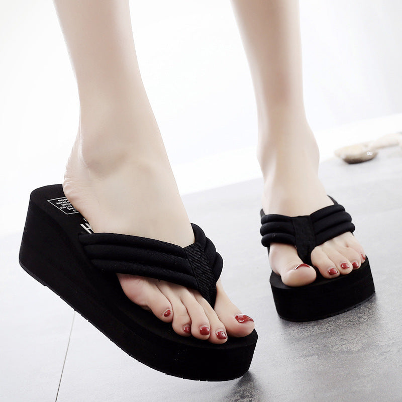 Orthopaedic Black Comfort Slippers - Sophia-3.5-The Livary
