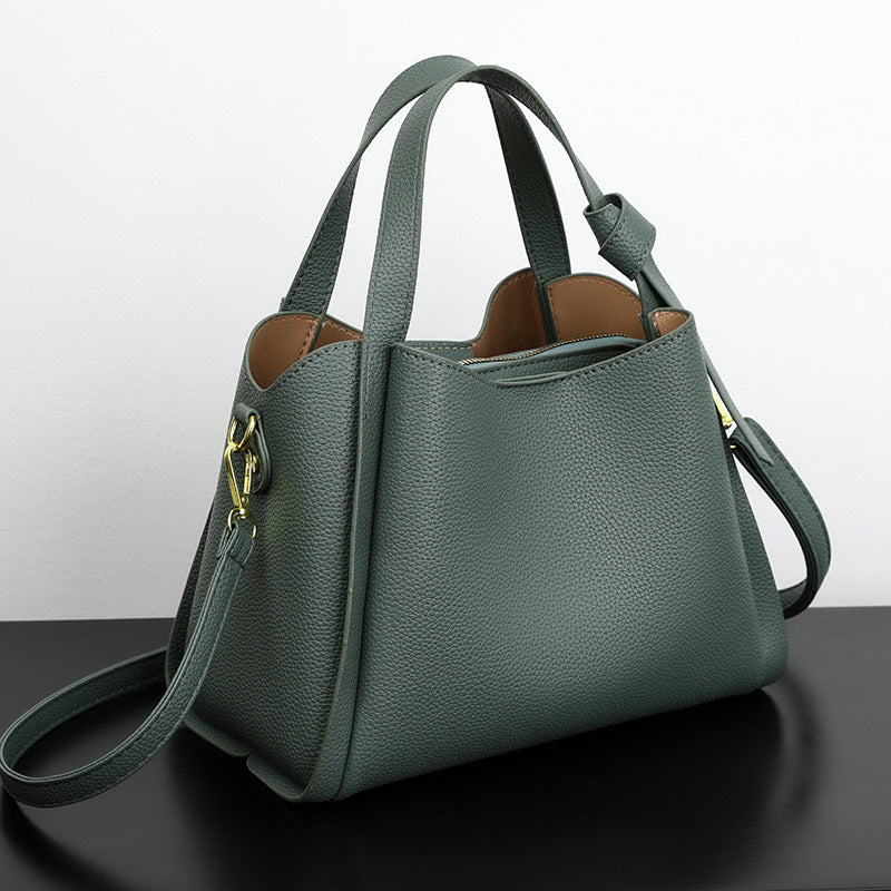 Stylish Ladies' Handbag - Isabella-Brown-The Livary