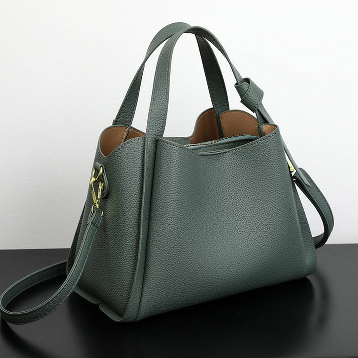 Stylish Ladies' Handbag - Isabella-Brown-The Livary