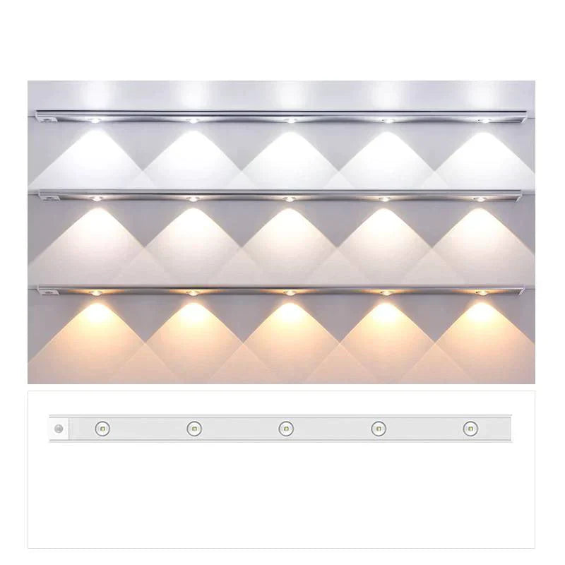 Luxury Wireless LED Cabinet Light - LumiLux-11.81 inches-Black-The Livary