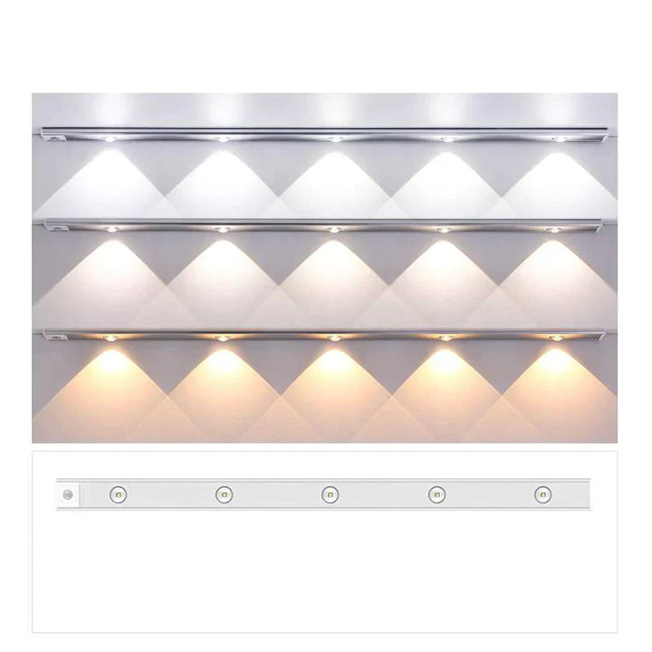 Luxury Wireless LED Cabinet Light - LumiLux-11.81 inches-Black-The Livary
