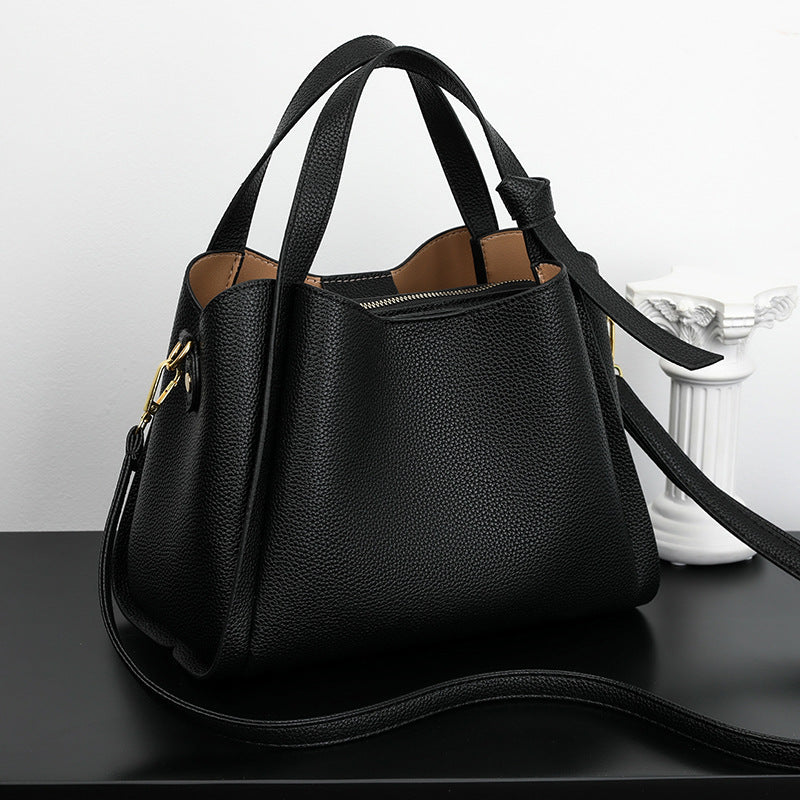 Stylish Ladies' Handbag - Isabella-Brown-The Livary