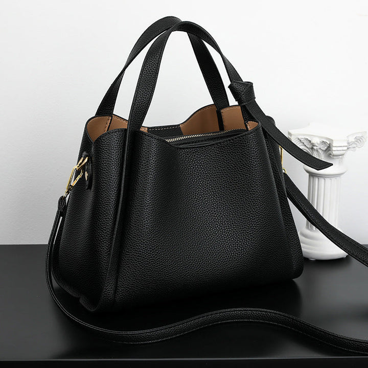Stylish Ladies' Handbag - Isabella-Brown-The Livary