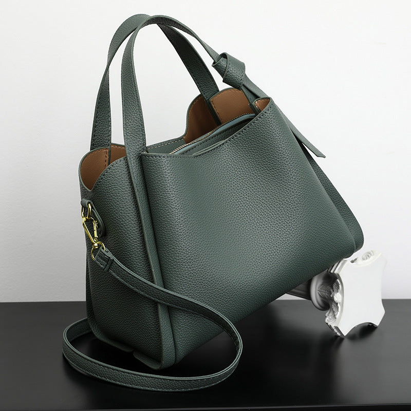 Stylish Ladies' Handbag - Isabella-Brown-The Livary