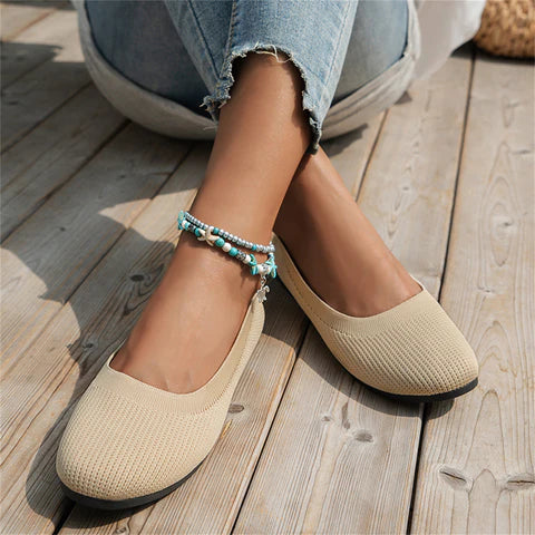 Orthopaedic Slip-On Shoes - Lupine-Khaki-3.5-The Livary