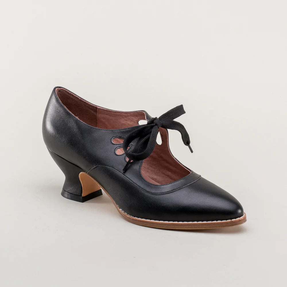 Orthopaedic leather pumps – Viviana-Black-2.5-The Livary