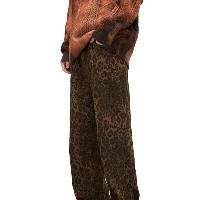 Trendy Leopard Print Jeans - Layla-Leopard-S-The Livary