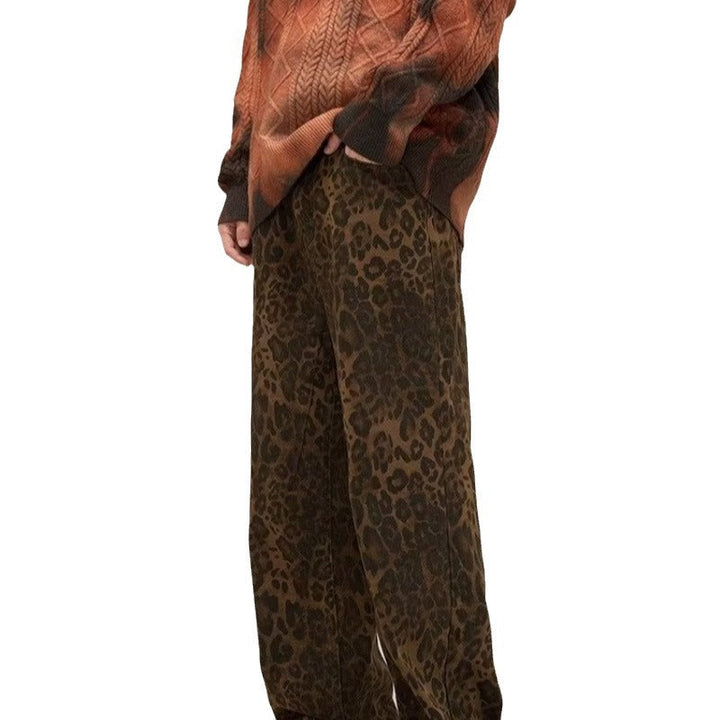 Trendy Leopard Print Jeans - Layla-Leopard-S-The Livary