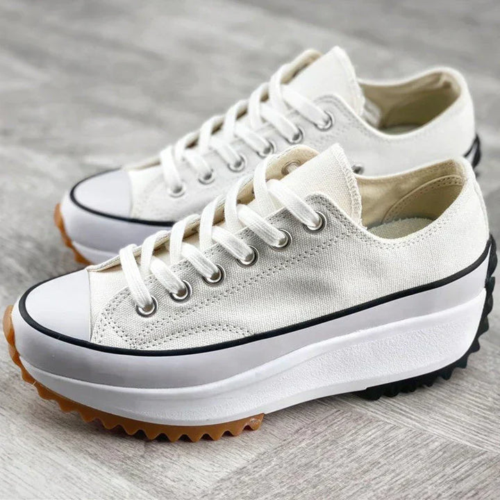 Stylish Platform Sneakers for Women - Arlette-Brown-2.5-The Livary