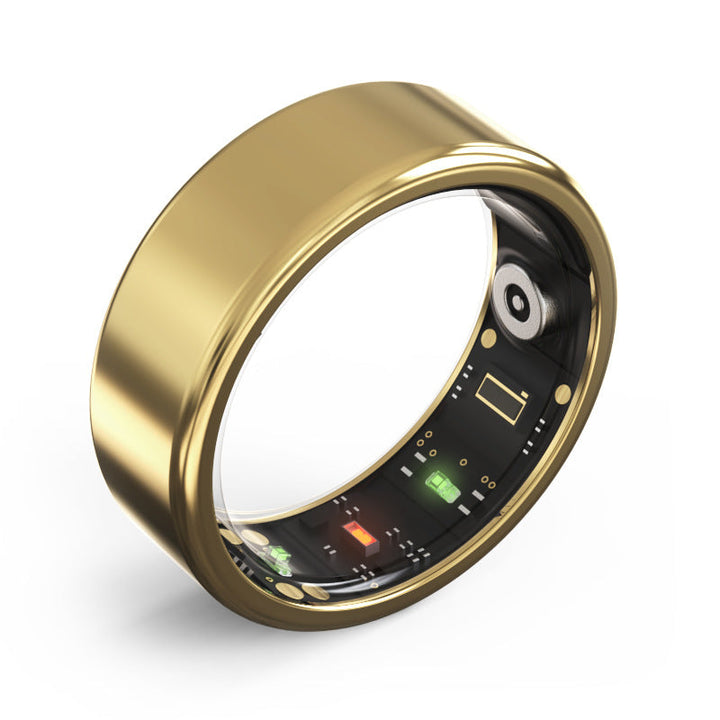 Smart Ring with Health Monitoring - Luna-Gold-0.71 inches-The Livary