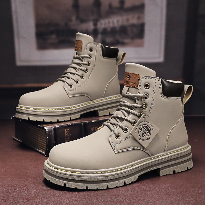 Warm Men's Winter Shoes - Thane-Grey-5-The Livary