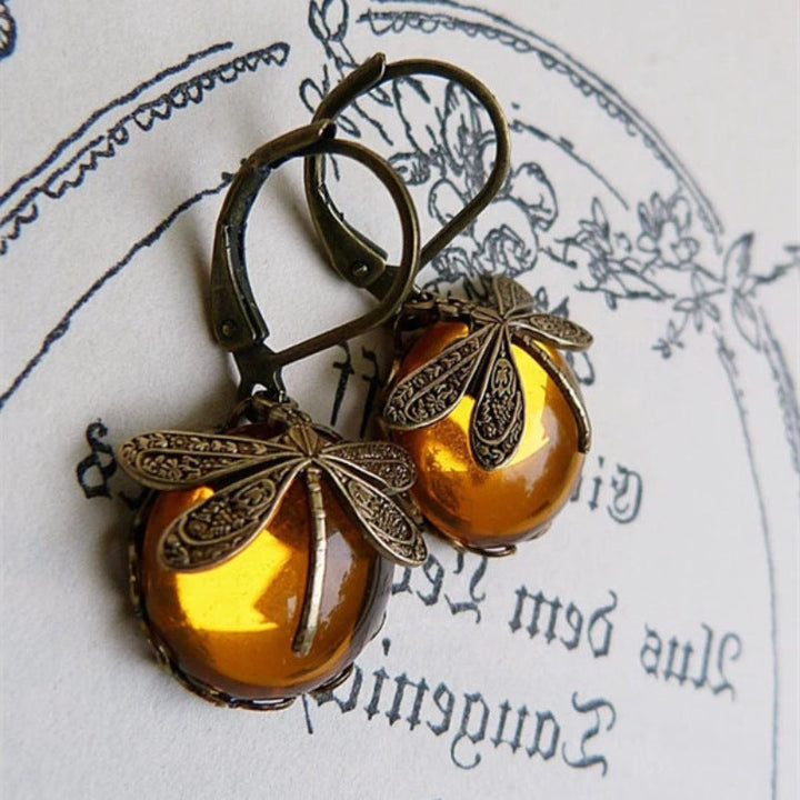 Vintage Butterfly Earrings - Aurora (Buy 1 Get 1 Free)-Champagne-The Livary
