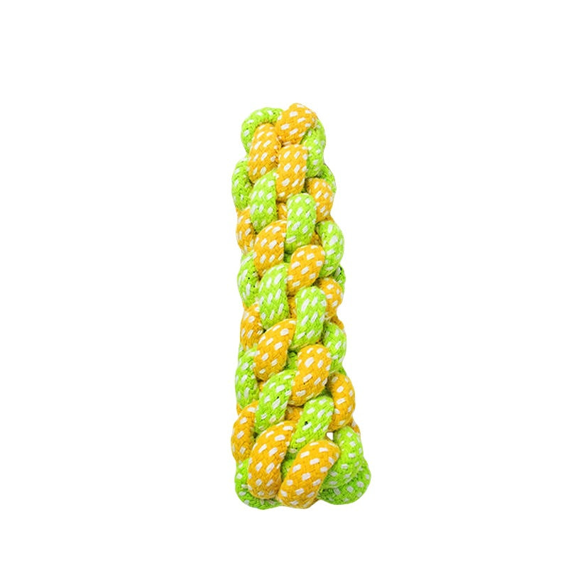 Dog Tugging Toy - Tug & Play Rope Ball-Ball with loop 14.17 inches-The Livary