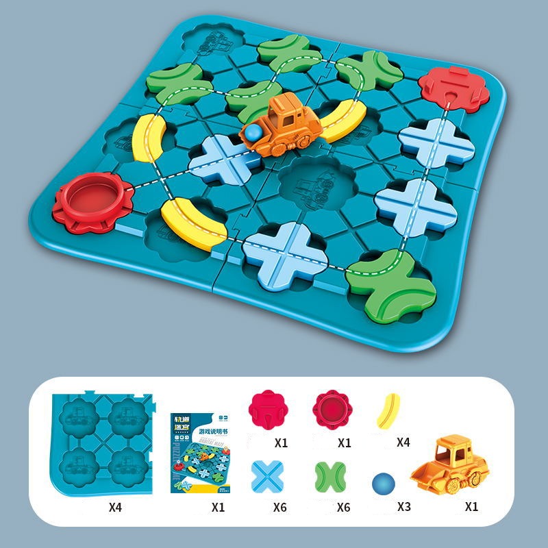 Creative Train Track Set – TrackMaze-The Livary