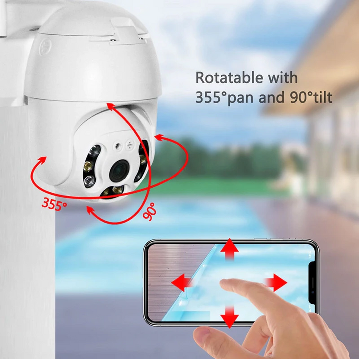 Set of 4 Smart WiFi Security Cameras – SmartCam Set 4X-The Livary